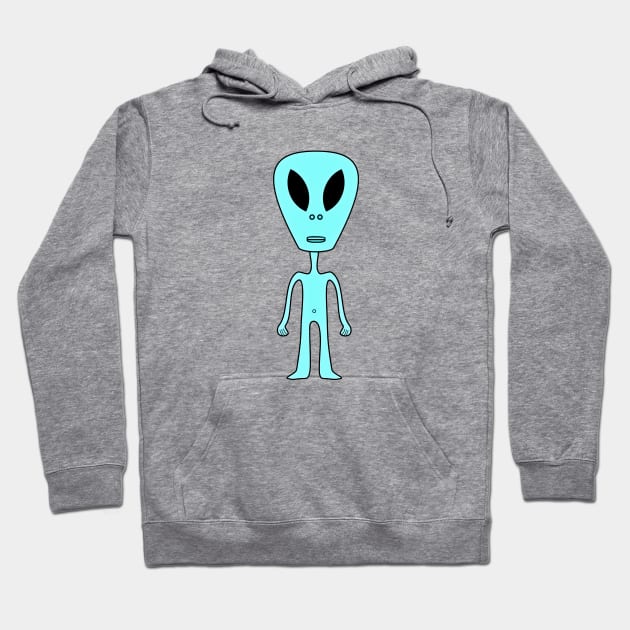 Alien Hoodie by ToiletQueen